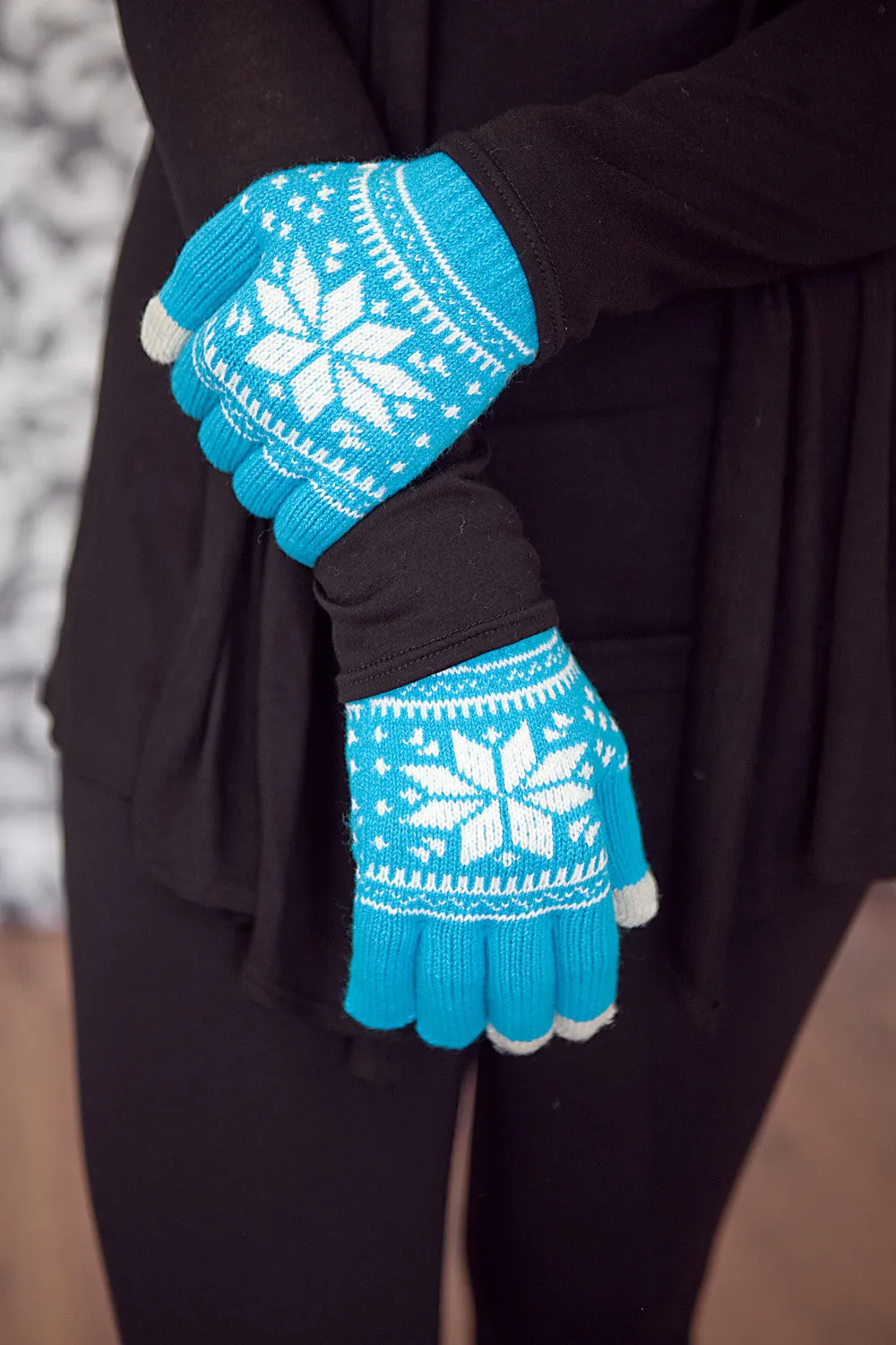 Touch Gloves - Snowflake