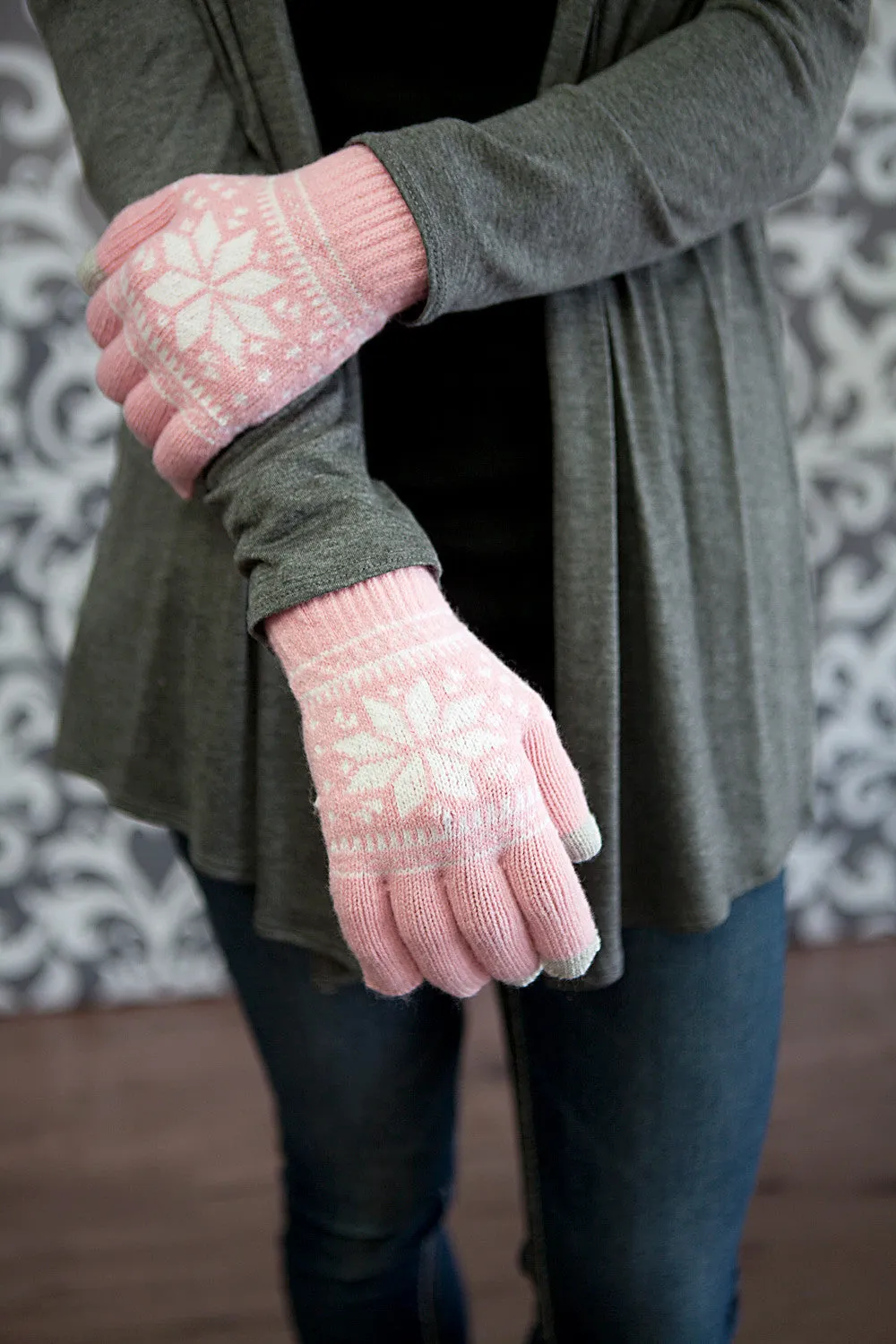 Touch Gloves - Snowflake