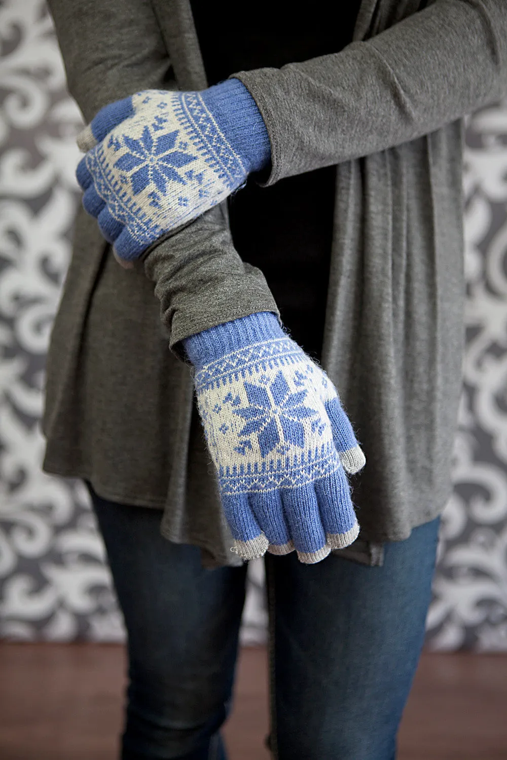 Touch Gloves - Snowflake