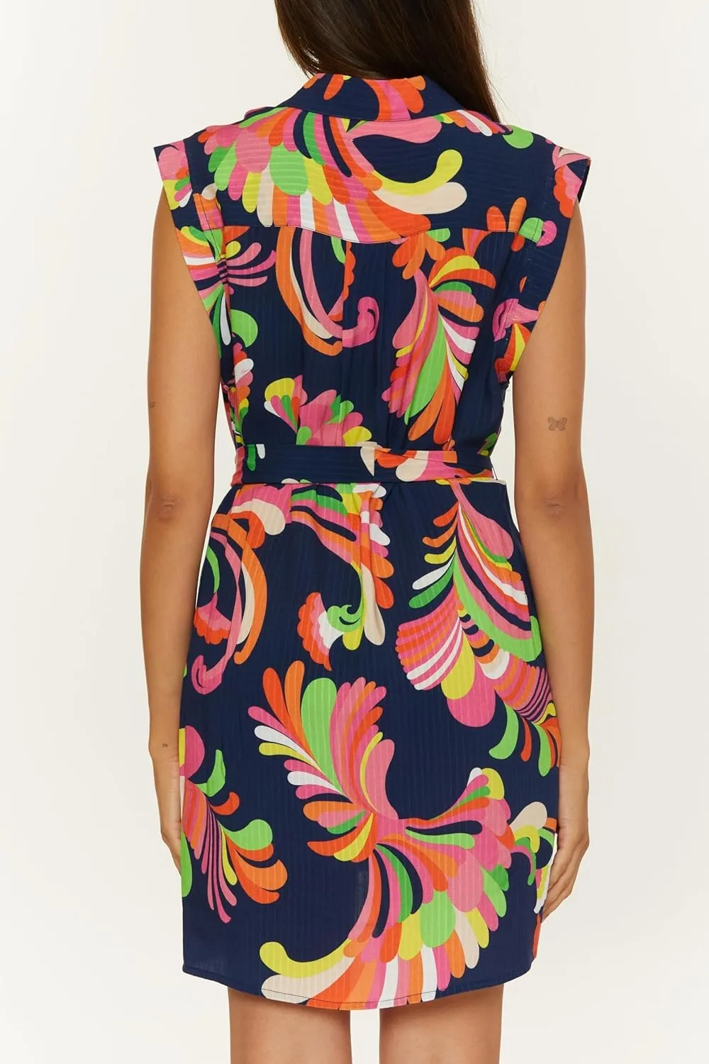 Trina Turk Poolside Shirt Dress, Casual, Floral Print, Beach Cover Ups for Women