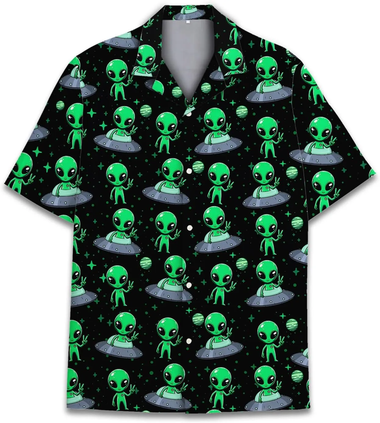 Tropical Bigfoot Hawaiian Shirts for Men Women, Bigfoot Sasquatch Summer Beach Aloha Button Down Short Sleeve
