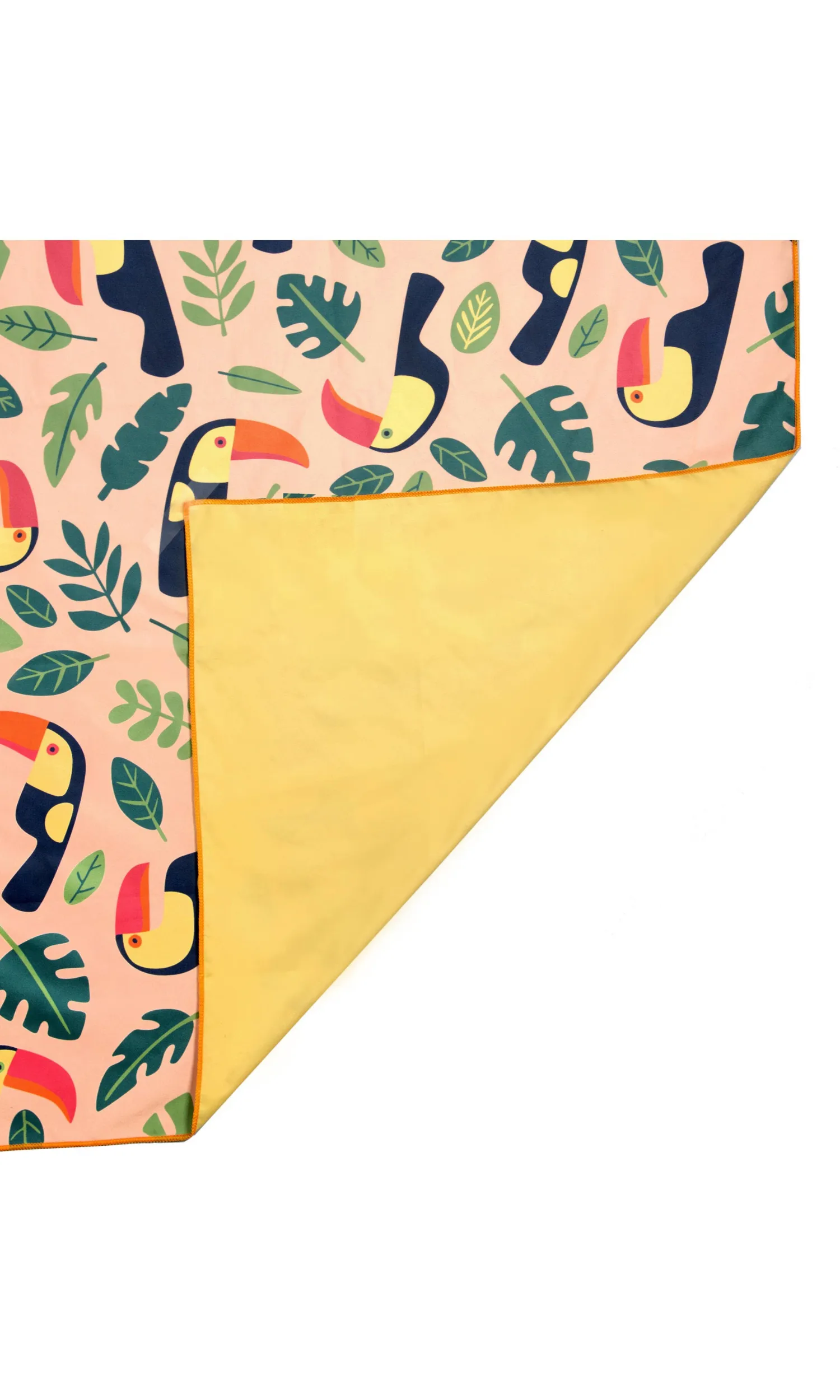 Tropical Toucan Microfiber Quick Dry Beach Towel