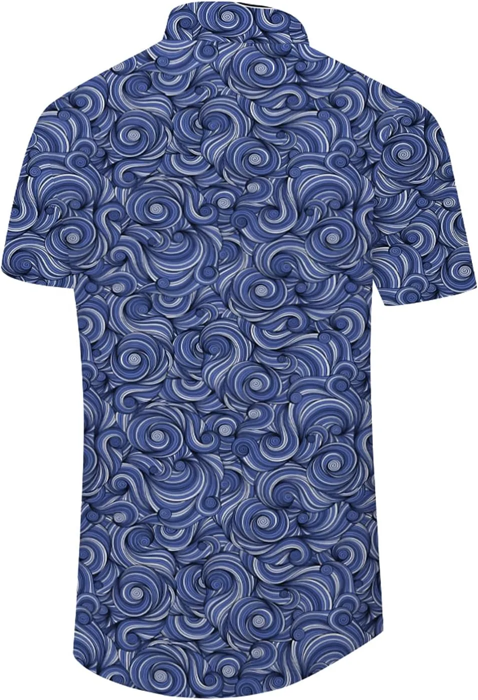Udarnik Hawaiian Shirt for Men Short Sleeve Button Down Shirts Beach Tropical Casual Shirts