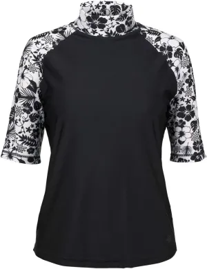 UV SKINZ Women’s Aloha Short Sleeve Sun and Swim Shirt with UPF 50  Sun Protection – Womens Short Sleeve Rash Guard