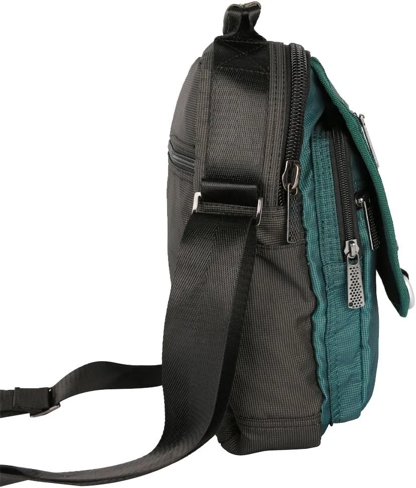 Vertical Messenger Bag, Crossbody Bag, Shoulder Bag Work Satchel for iPad Tablet Kindle