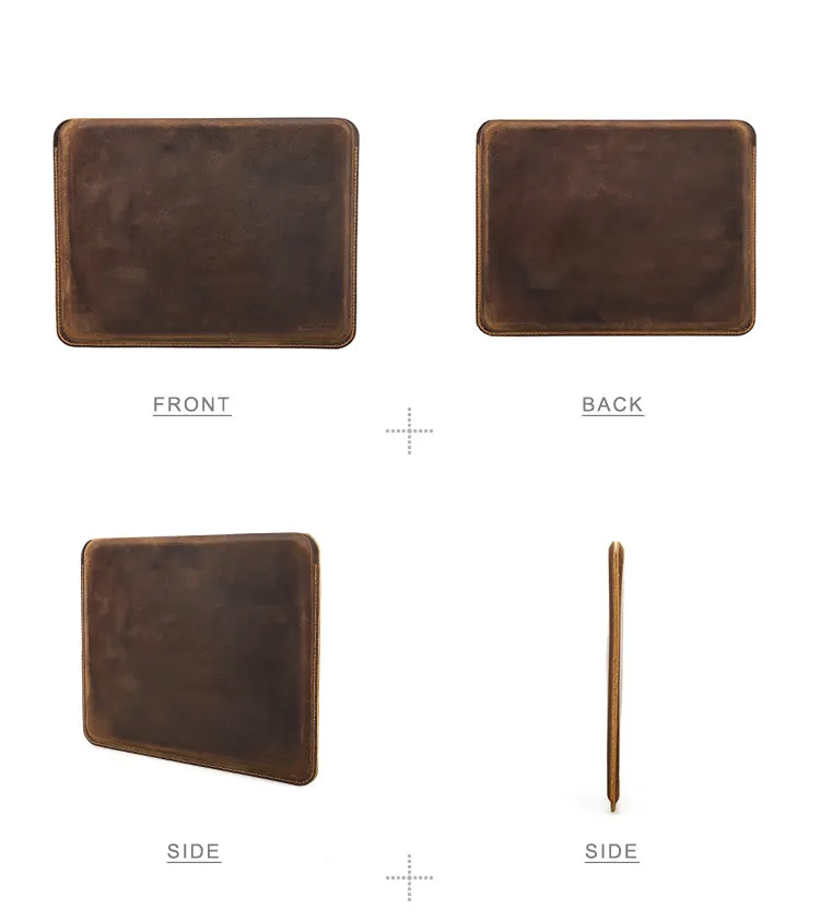 Vintage Crazy Horse Leather Sleeve for iPad Pro 12.9"