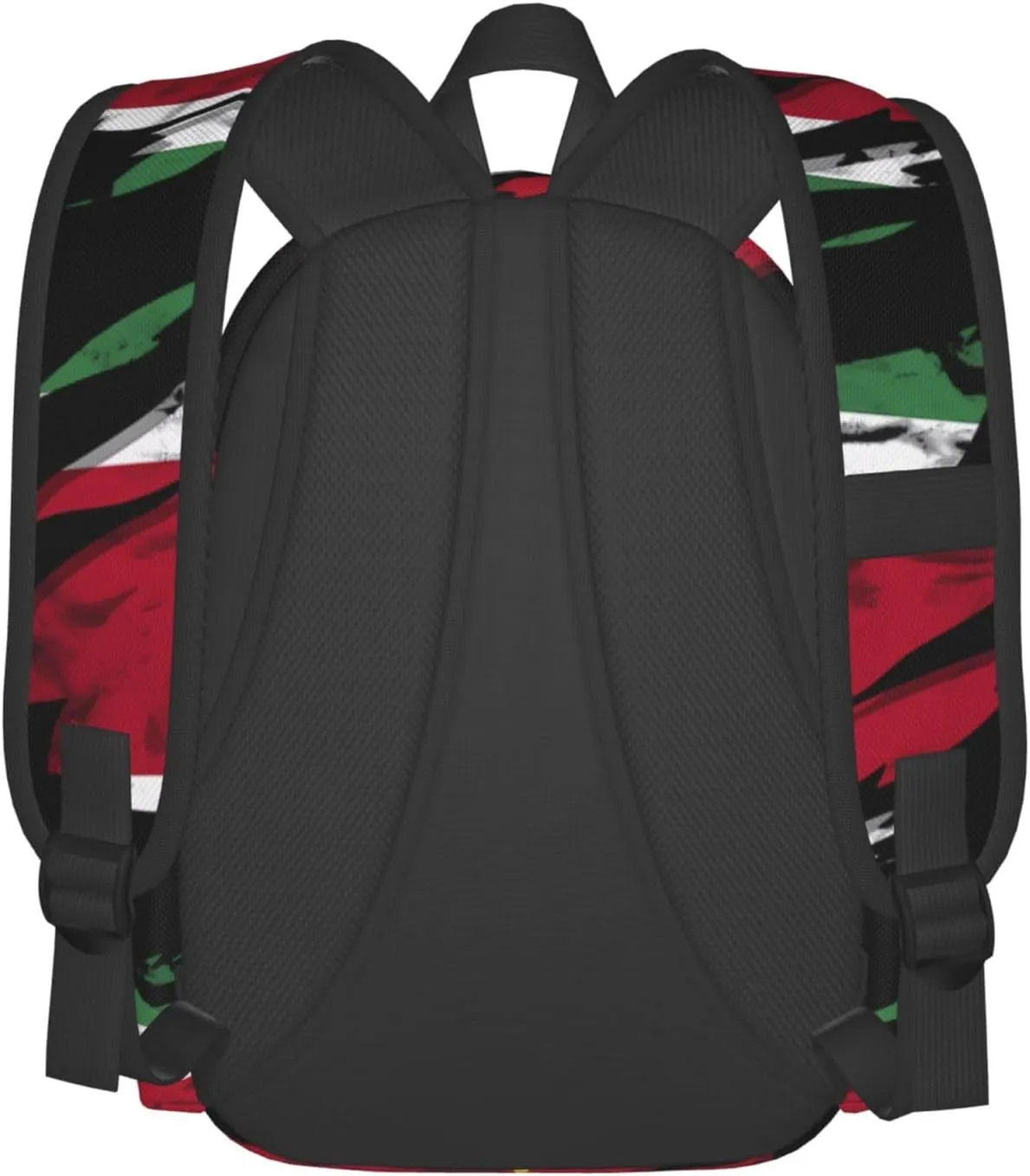 Vintage Suriname Surinamese Flag Casual Backpack Large Capacity Travel Backpacks Laptop Daypack Commuter Rucksack Adjustable Strap Sports Bags for Hiking Biking
