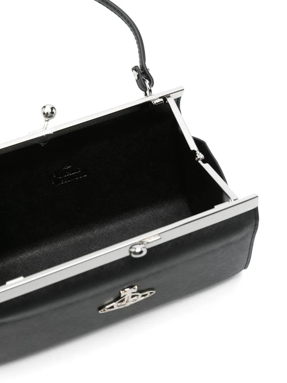 VIVIENNE WESTWOOD WOMEN Doll XL Frame Purse Bag Black