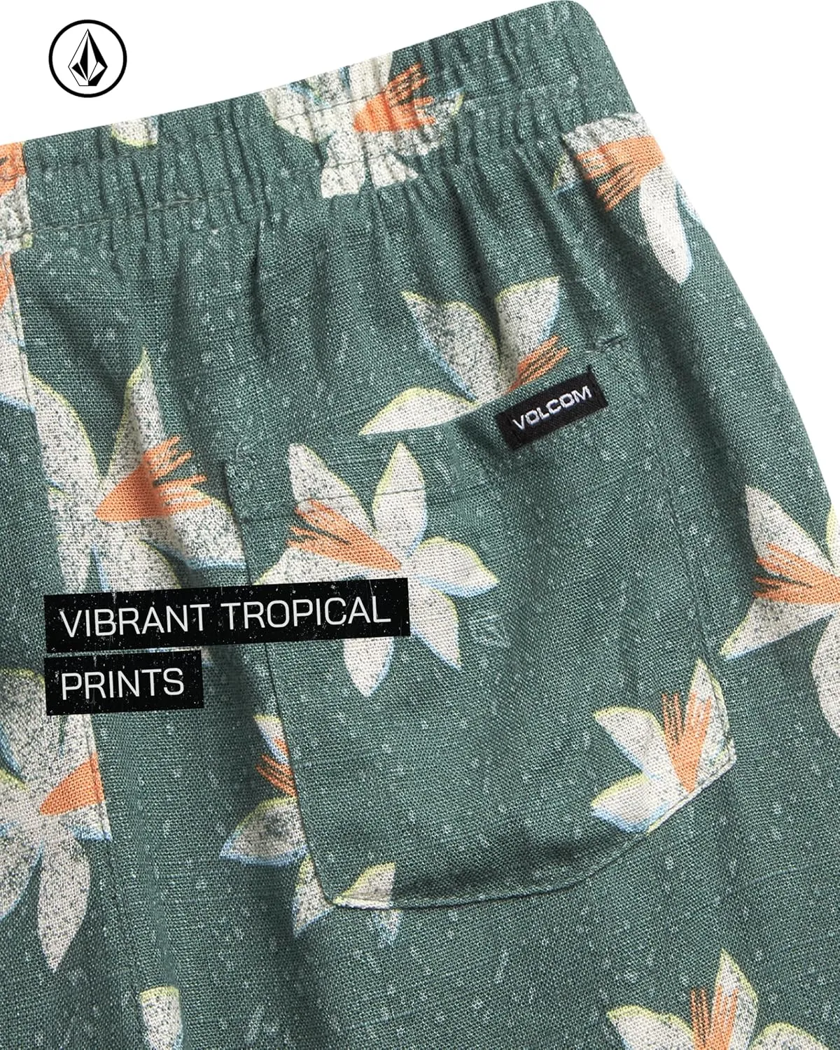 Volcom Boys' Cabana Set - 2 Piece Hawaiian Short Set Button Down Shirt and Shorts - Summer Beach Outfit for Boys (Size 2T-7)