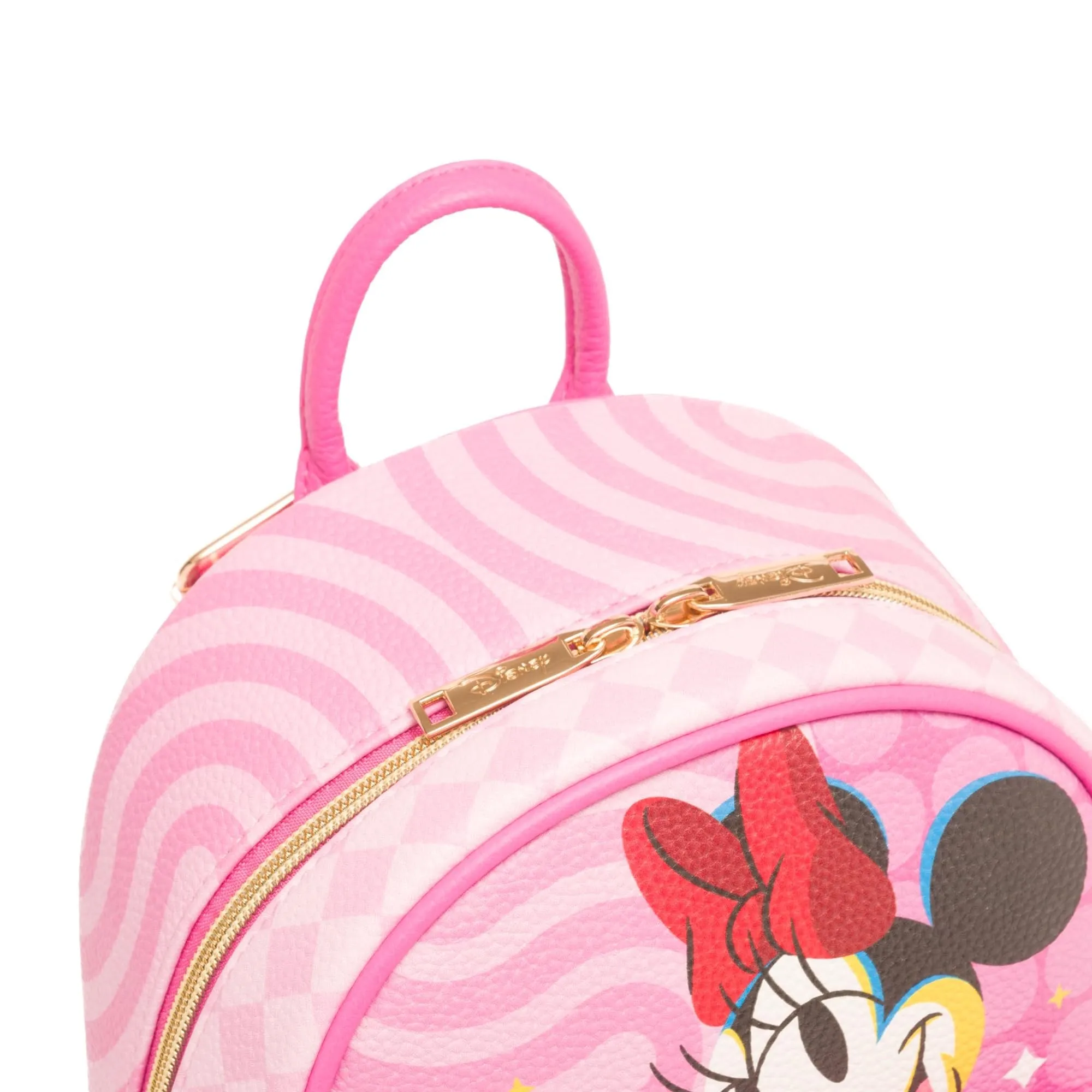 WondaPop Disney Minnie Mouse Glam Vibes 11" Vegan Leather Mini Backpack