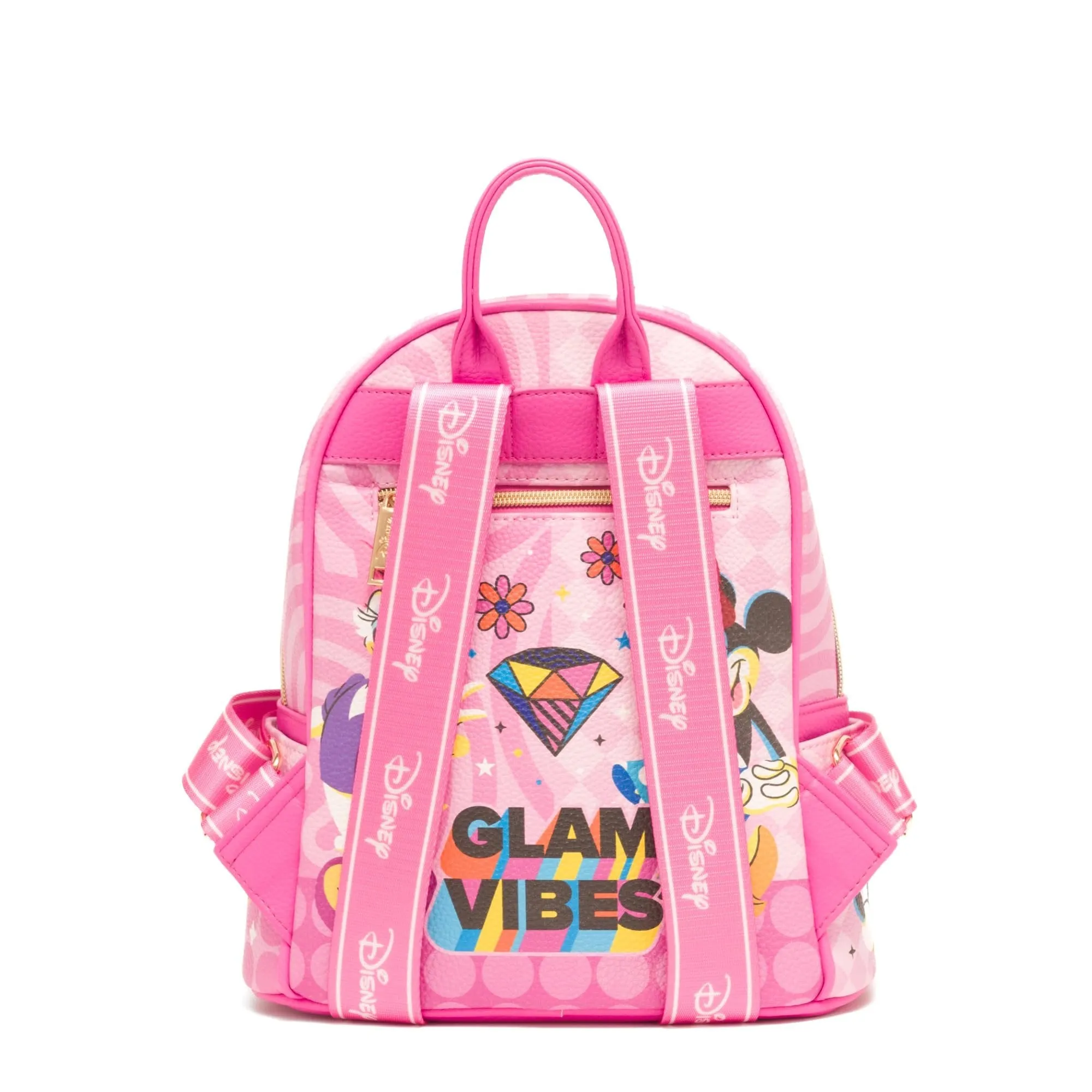 WondaPop Disney Minnie Mouse Glam Vibes 11" Vegan Leather Mini Backpack