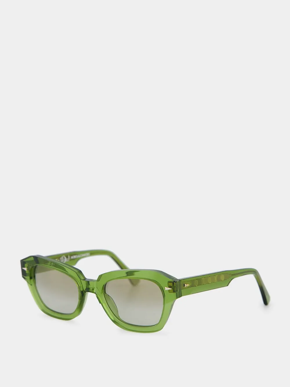 X Mobolaji Green Sunglasses
